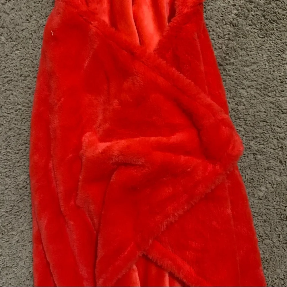 Spider-Man Marvel Hooded Red Blanket